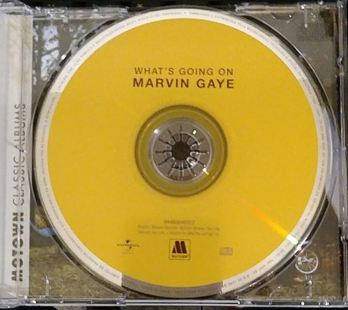 Cd Marvin Gaye Whats Going On Motown Classic Albums (Usado)