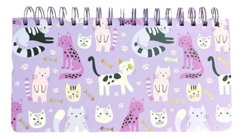 Planner De Mesa, Diseño De Gatitos