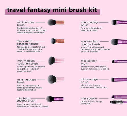 Juego De Brochas De Maquillaje Rt Herramientas De Belleza