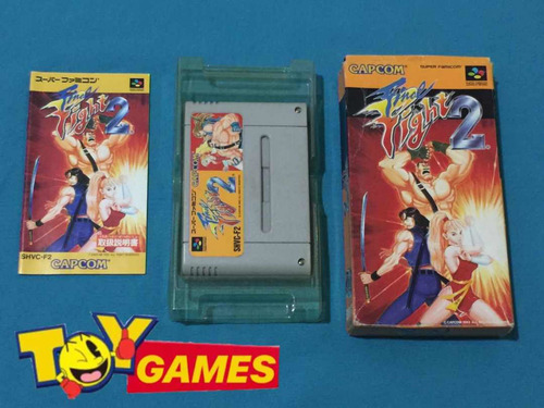 Final Fight 2 Original Super Nintendo Famicom (Usado)