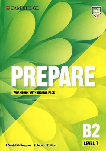 Prepare 7 B2 (2/ed.) - Wbk W/dig.pack - Mckeegan David