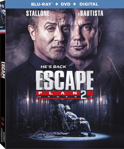 Blu-ray + Dvd Escape Plan 2 Hades