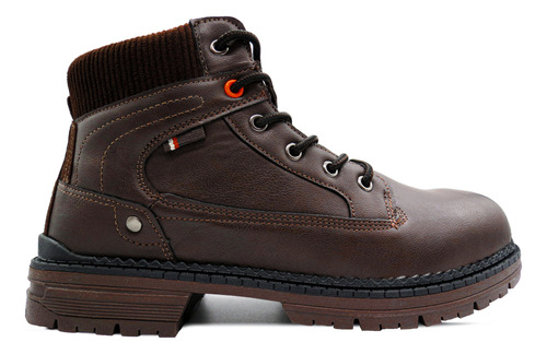 Borcegos Botas Hombre Cordones Urbanas Caña Baja D1415