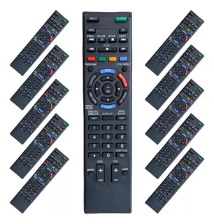 Kit 10 Controle Compatível Tv Sony Smart Netflix Atacado