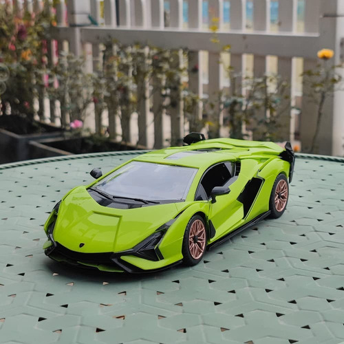 Carro Control Remoto Lamborghini Sian Set Construcción | Envío gratis