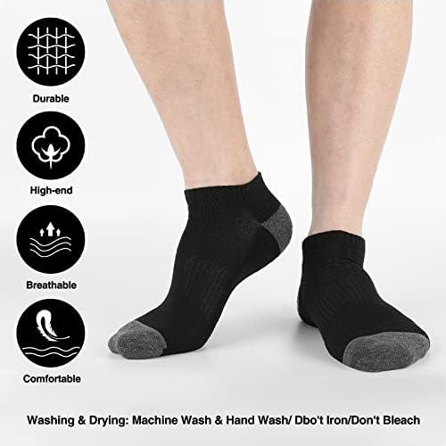 Coovan 8 Pares De Calcetines Tobilleros Para Hombre, Calceti