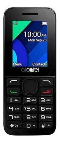 Alcatel 1054 Dual SIM 4 MB preto/cinza 4 MB RAM