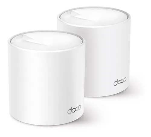 中古:TP-Link Deco X50 AX3000 Wi-Fi 6 2個セット Roteador Tp-link Deco X50 Mesh Wi-fi 6 Ax3000 Gigabit Pack com 2