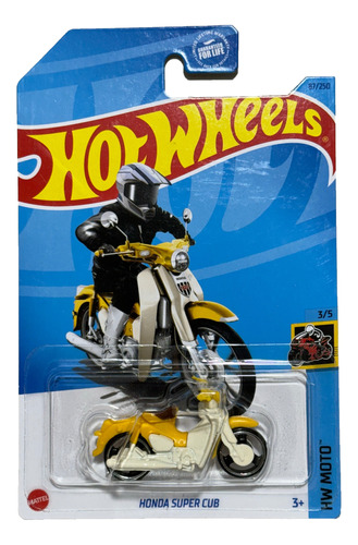 Hot Wheels 2023 Honda Super Cub 87/250 Hw Moto 3/5