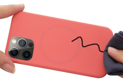 Funda De Silicona Magnética Para iPhone 16/15, Cómoda