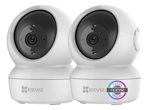 Kit X2 Cámara Seguridad Infrarroja Wifi Ezviz Interior 2mp