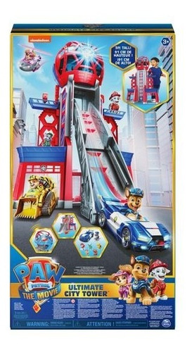 Paw Patrol Torre De Control Grande Nueva Envio Gratis