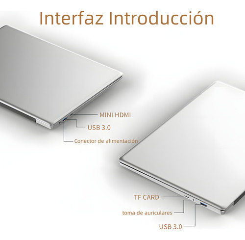 Notebook 14.1 8gb Ram-256gb Celeron N4000 Más Barato Laptop Negro