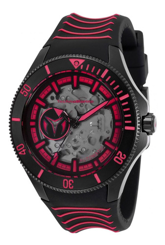 Reloj Technomarine Tm-118025 Negro Rojo Hombres