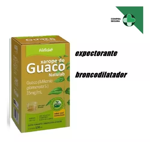 PrinceFar Fátima - O Guaconat Xarope de Guaco é um expectorante,  broncodilatador que age aliviando sintomas relacionados a problemas  respiratórios como tosses e bronquite, além de ser um medicamento  fitoterápico natural. Na