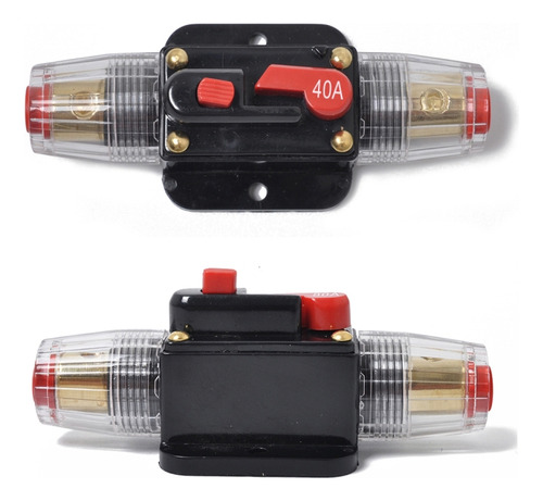 Portafusibles De Audio Para Coche Dc 12-24v 40a