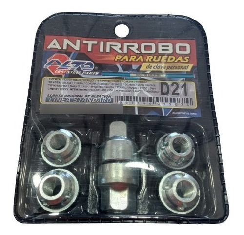 Bulon Tuerca Antirrobo Toyota 4 Runner Land Cruiser Prado