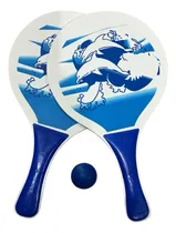 Comprar Juego 2 Paletas Tenis Playa Pelota Niños Juego Aire Libre