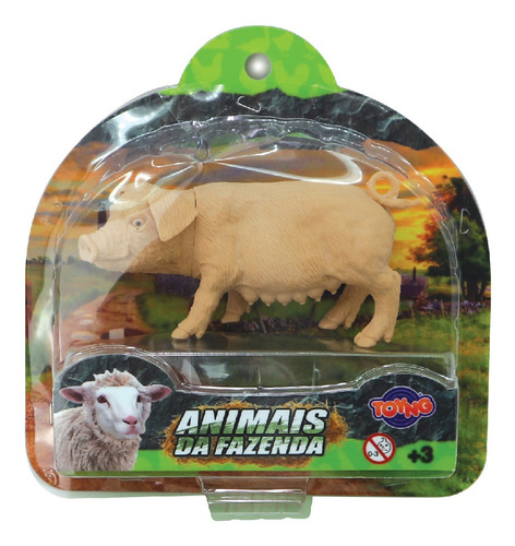 Brinquedo Animais Da Fazenda Porquinho Da Toyng 43823