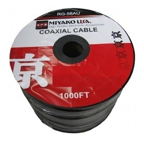 Cable Rg58 /u Para Radios 11m Y 2m  Yaesu Midland Icom