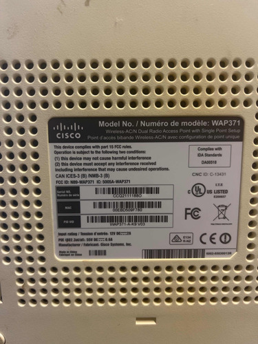 Router Wifi Cisco