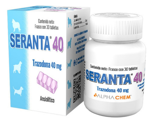 Suplemento Perros Seranta 40, Alphachem 30 Tabletas