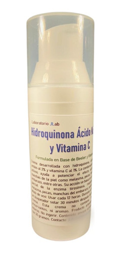 Hidroquinona - Ácido Kójico - Vitamina C - Despigmentante