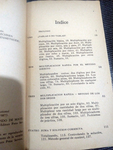 Libro Sistema Rapido De Matematicas Basicas Trachtenberg
