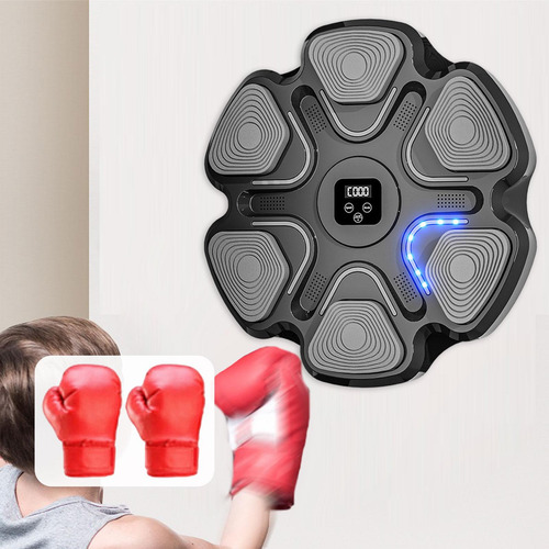 Equipo De Boxeo Electrónico Con Con Guantes Para Adultos