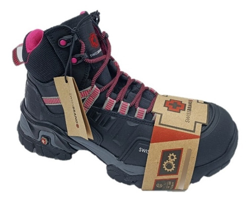 Bota Swissbrand Industrial Alpes 414-c Varios Colores22/27cm