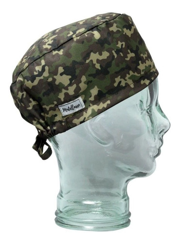 Gorro Cirúrgico Para Usar Com Pijama De Enfermagem Camuflada