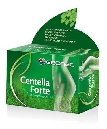 Geonat Centella Forte Celulitis Estrías Circulación 60 Comp