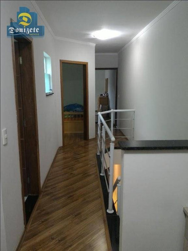 Sobrado À Venda, 203 M² Por R$ 949.000,00 - Vila Assunção - Santo André/sp - So1799