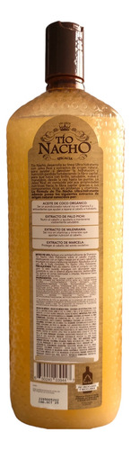 Shampoo Tío Nacho Ultra Hidratante Con Jalea Real 1 L