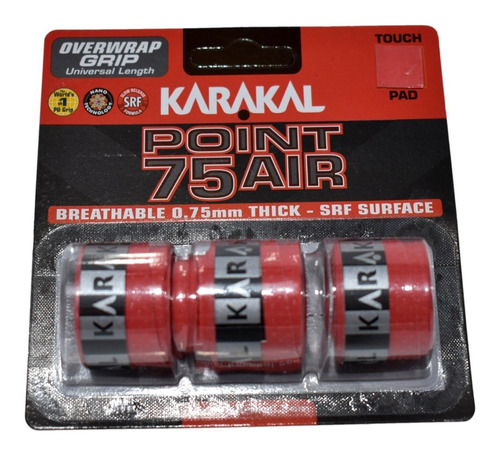 Overgrips Karakal Point 75 Air Rojos