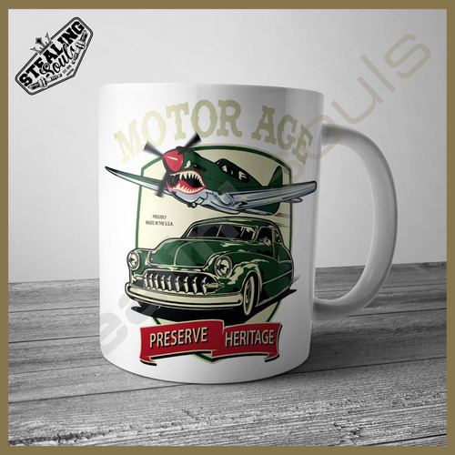 Taza | Hot Rat / Rod #093 | Mooneyes / Rat Fink / Clay Smith