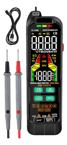 Multímetro Digital De Voltaje Ca Y Cc