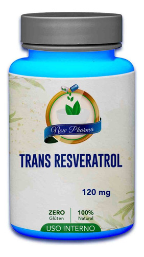 Trans Resveratrol 120 Capsulas 120mg - Now Pharma