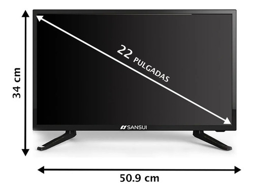 Smart Tv Sansui Led Fhd 22 Pulgadas