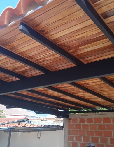 Imagen 4 de 10 de Madera Teca Machimbrado Machihembrado Techo