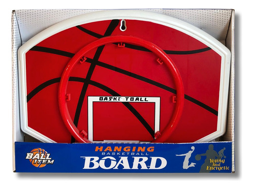 Tablero De Basquet Para Pared Con Pelota 2125206 Shine