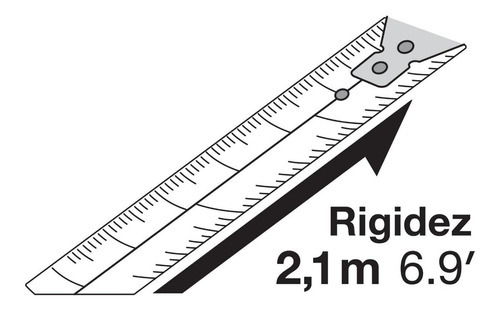 Flexómetro Verde 5.5 M Cinta 25 Mm Pretul 28024