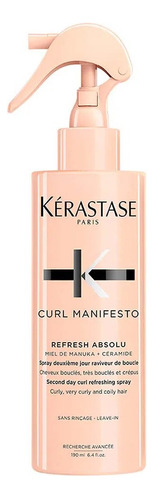  Spray Kérastase Curl Manifesto Refresh Absolu hidratação de 0.19mL 190g