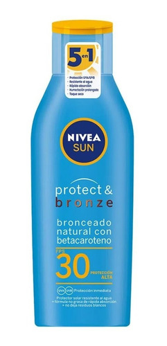 Bloqueador Bronceador Nivea 30