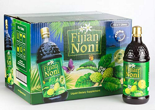 Jugo De Noni Orgánico Fijiano (12 Botellas De 33.8 Oz C/u)