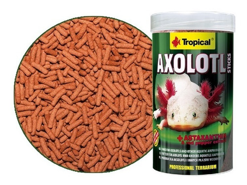 Alimento Tropical Axolotl 135 Gramos Axolote 