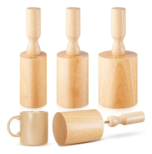 Moldes De Tazas Para Ceramica Artesanal 2.5, 3.1, 3.7