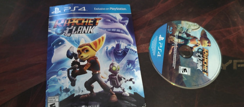 Juego Ps4 Ratchet & Clank Caja Carton