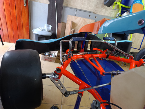 Kart Mini Todo Restaurado Com Motor Parilla Evolucion 125cc