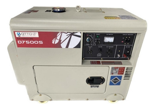 Grupo Gerador 7,5kva Agrale - Diesel - Silenciado - D7500s - Automático Acompanha o QTA
